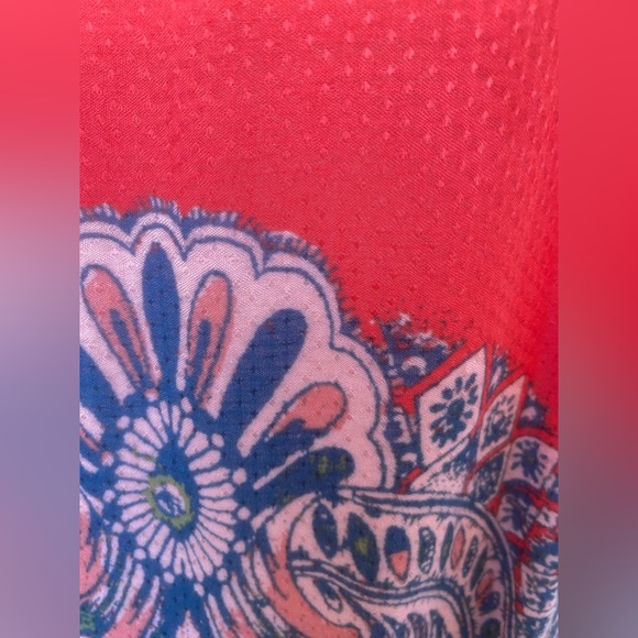 intimately free people red floral open back slip dress sz. s - Picture 4 of 17